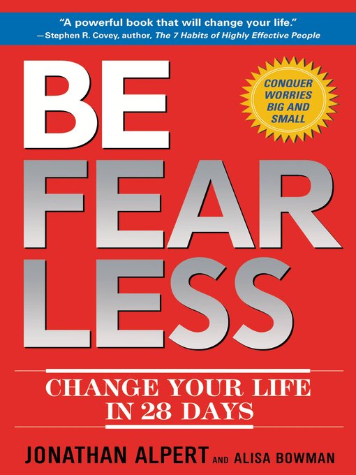 Title details for Be Fearless by Jonathan Alpert - Available